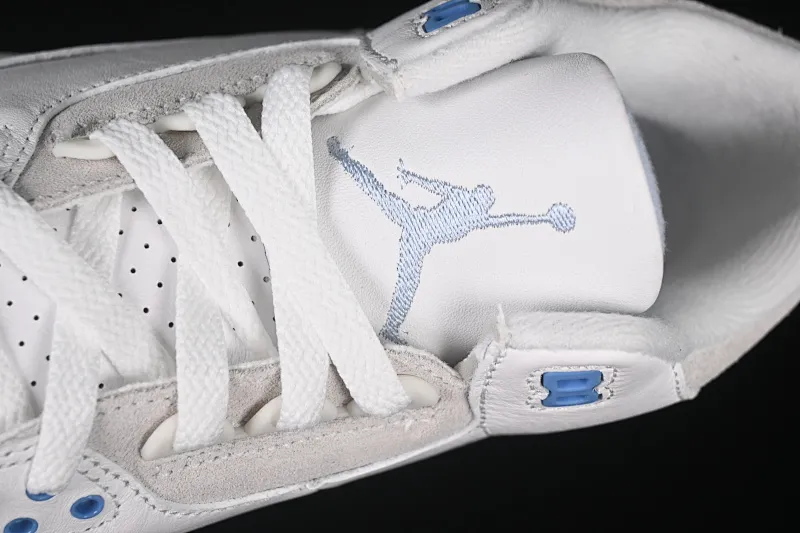 All Categories Air Jordan Jordan Series Basketball Shoes Air Jordan 3 Foreign Trade Version Air Jordan 3 Retro "Lucky Shorts" AJ3 Joe 3 Lucky Shorts North Carolina Blue CT8532-101